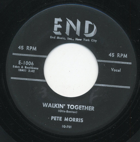 Pete Morris (3) : When You're Hurt / Walkin' Together (7")