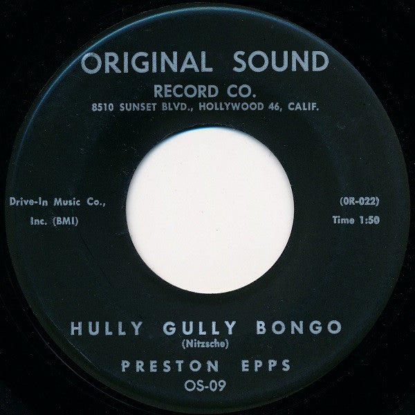 Preston Epps : Bongo Bongo Bongo / Hully Gully Bongo (7", Single)