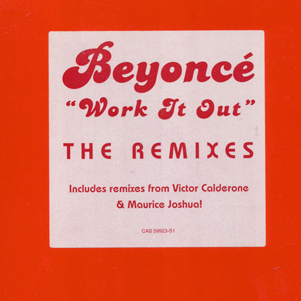 Beyoncé : Work It Out (The Remixes) (12")