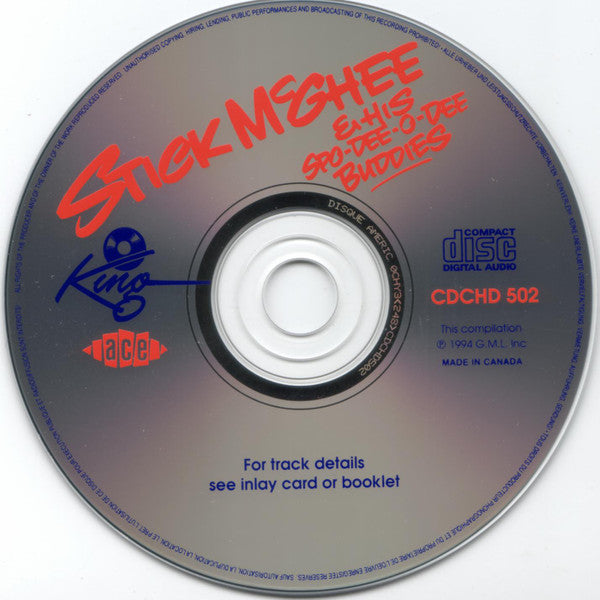 Stick McGhee & His Spo-Dee-O-Dee Buddies* : New York Blues (CD, Comp)
