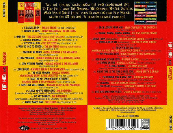 Various : Flip Hits! And Misses! (CD, Comp)