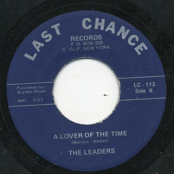 The Leaders (5) : Stormy Weather / A Lover Of The Time (7", RE)