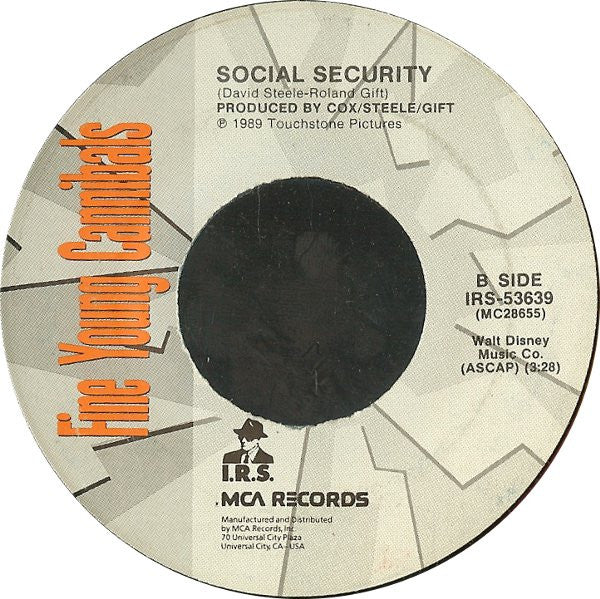 Fine Young Cannibals : Good Thing (7", Single, Glo)