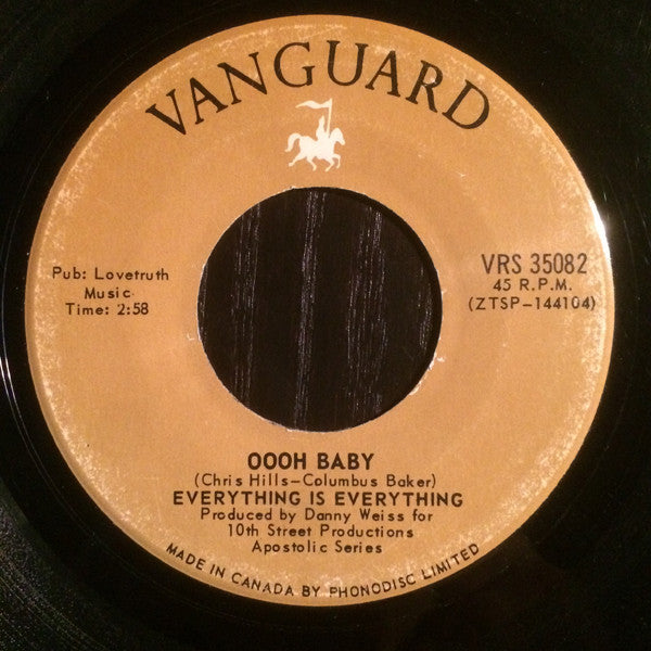 Everything Is Everything : Witchi Tai To (7", Single)