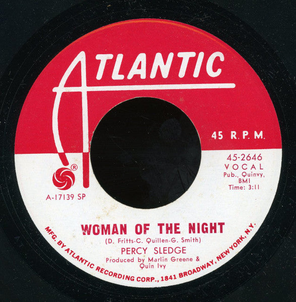 Percy Sledge : Kind Woman (7", Promo, SP-)
