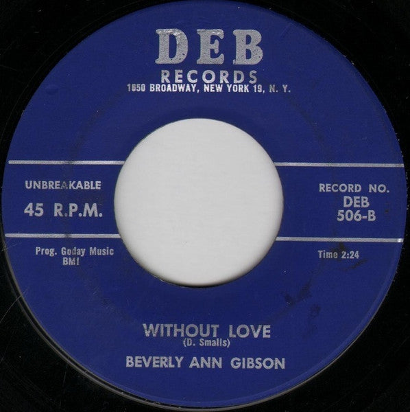 Beverly Ann Gibson : Love's Burning Fire (7", Single)