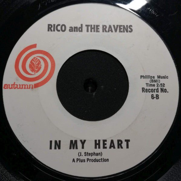 Rico & The Ravens : Don't You Know / In My Heart (7", Single, RP)