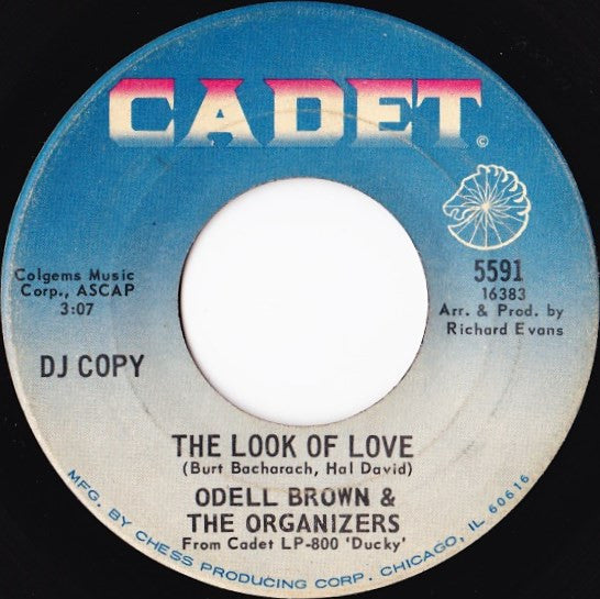 Odell Brown & The Organ-izers : No More Water In The Well (7", Promo)