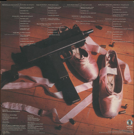 Warren Zevon : Bad Luck Streak In Dancing School (LP, Album, AR )