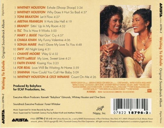 Various : Waiting To Exhale - Original Soundtrack Album (CD, Album)