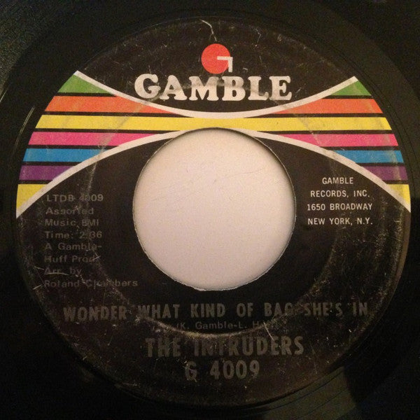 The Intruders : I'm Girl Scoutin' (7", Single)