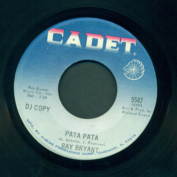 Ray Bryant : Pata Pata (7", Single, Promo)