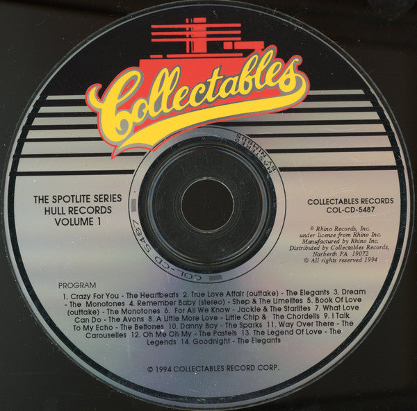 Various : Spotlite On Hull Records, Volume 1 (CD, Comp)