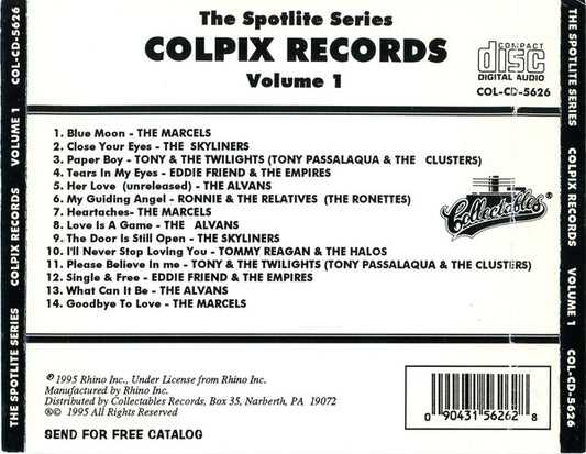 Various : Spotlite On Colpix Records, Volume 1 (CD, Comp)