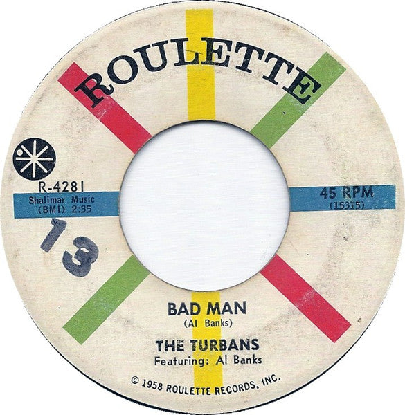 The Turbans Featuring: Al Banks : Diamonds And Pearls (7", Single)