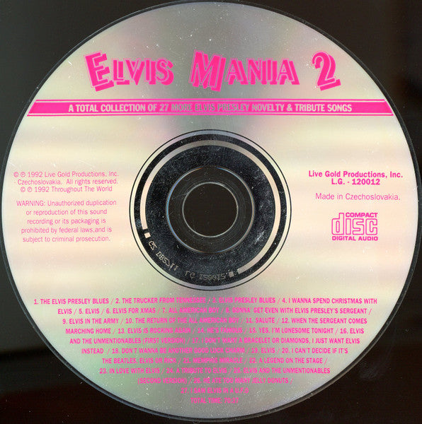 Various : Elvis Mania 2 (CD, Comp)