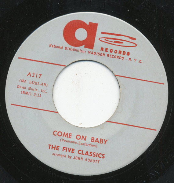 The Five Classics (3) : My Imagination / Come On Baby (7", Single, RE)