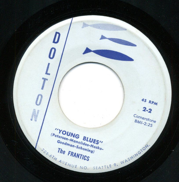 The Frantics : Straight Flush (7", Single)