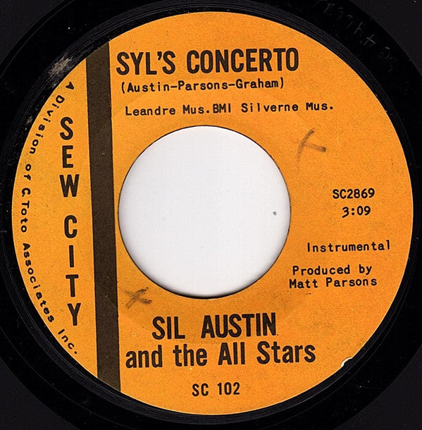 Sil Austin And The All Stars : Big Boss Man / Syl's Concerto (7", Single, Styrene)