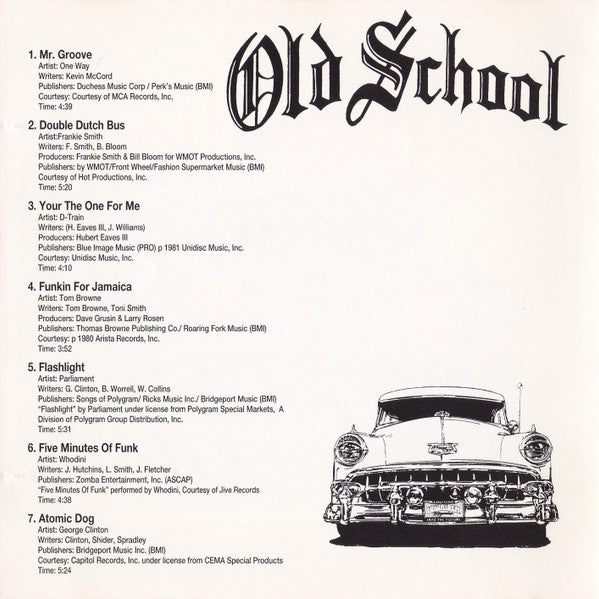 Various : Old School (CD, Comp, RE)