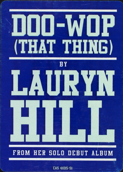 Lauryn Hill : Doo-Wop (That Thing) (12", Promo)
