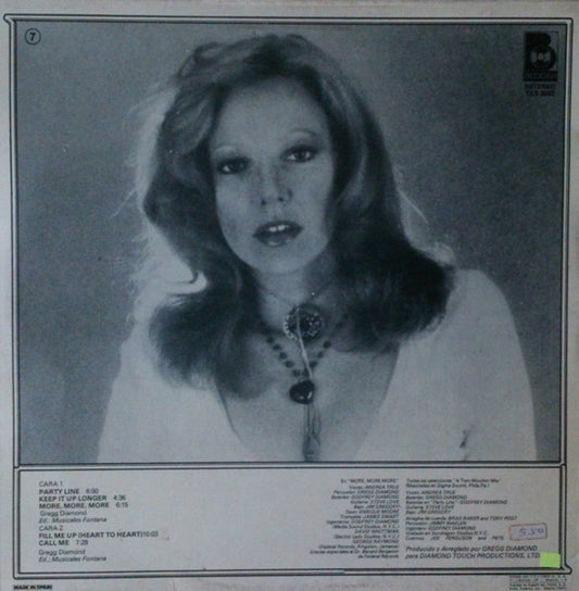 Andrea True Connection : More, More, More (LP, Album)