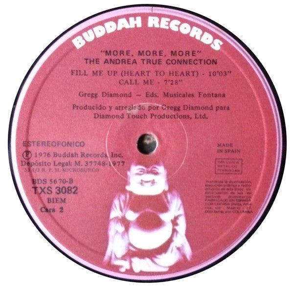Andrea True Connection : More, More, More (LP, Album)