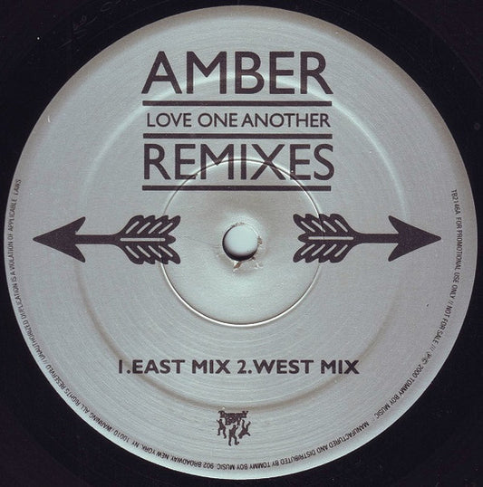 Amber : Love One Another Remixes (1 Of 2) (12", Single, Promo)