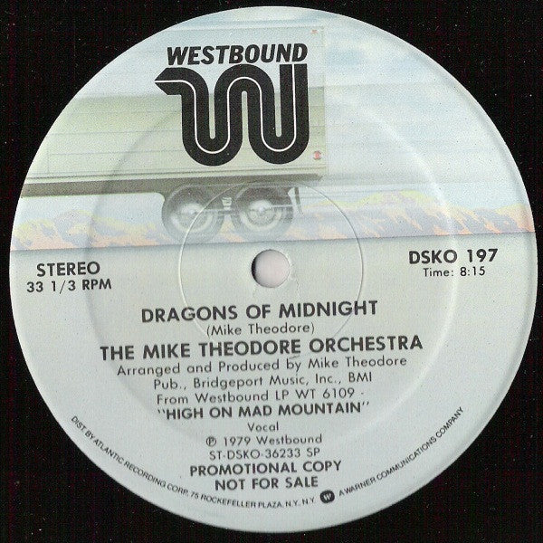 The Mike Theodore Orchestra : Disco People / Dragons Of Midnight (12", Promo)