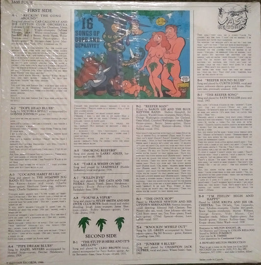 Various : Viper Mad Blues (16 Songs Of Dope And Depravity) (LP, Comp)