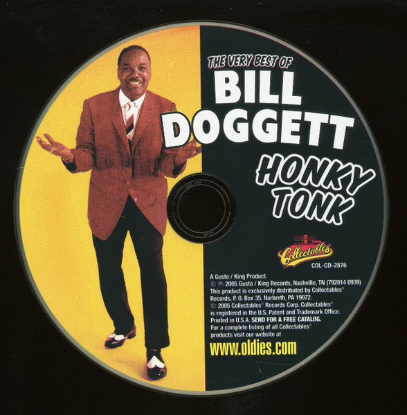 Bill Doggett : The Very Best Of Bill Doggett Honky Tonk (CD, Comp, Mono)