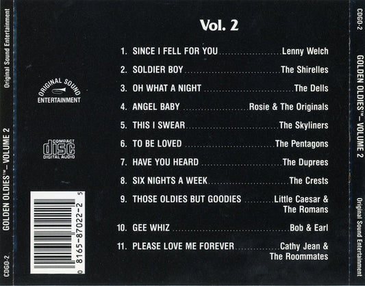 Various : Golden Oldies Vol. 2 (CD, Comp)