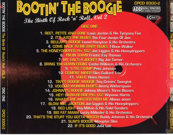 Various : Bootin' The Boogie -- The Birth Of Rock 'N' Roll, Vol. 2 (2xCD, Comp + Box, Sli)