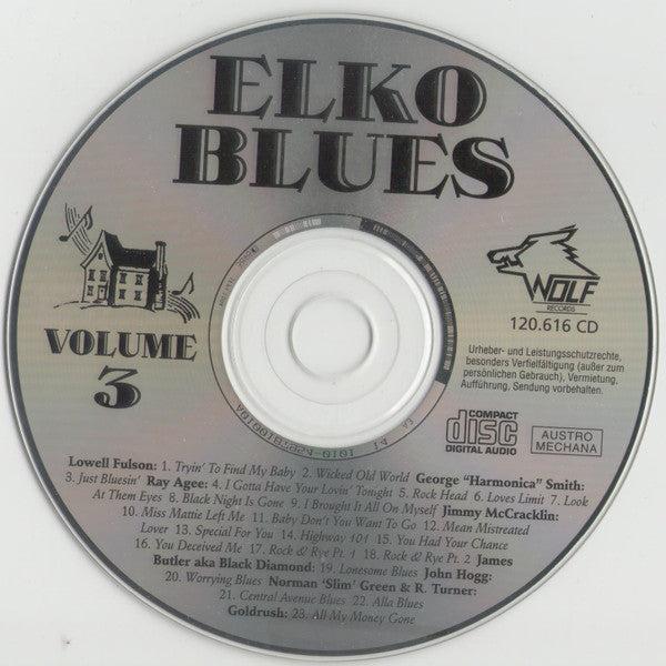Various : Elko Blues Vol. 3 (CD, Comp)