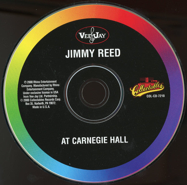Jimmy Reed : Jimmy Reed At Carnegie Hall (CD, Comp, RE)