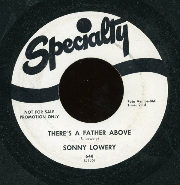Sonny Lowery : Goodbye Baby Goodbye (7", Single, Promo)