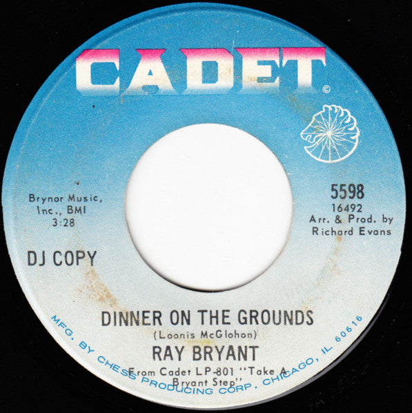 Ray Bryant : To Sir With Love / Dinner On The Grounds (7", Single, Promo)