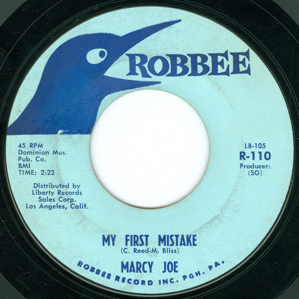 Marcy Joe : Ronnie (7", Single)