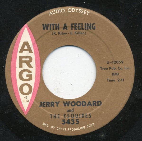 Jerry Woodard And His Esquires : Boat Of Love (7")