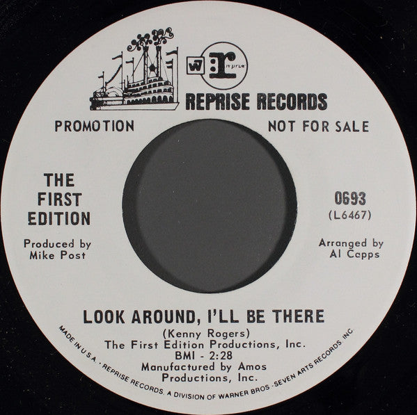 Kenny Rogers & The First Edition : Charlie The Fer' De Lance (7", Promo)