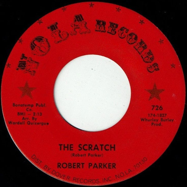 Robert Parker : Happy Feet / The Scratch (7", Single, Red)