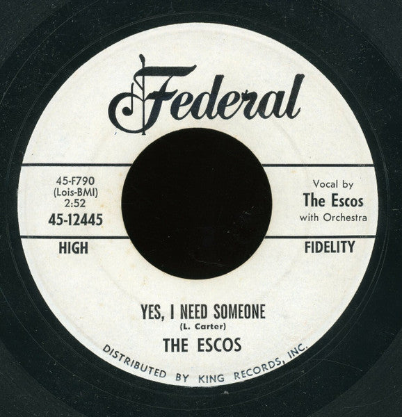 The Escos : Thank You Mister Ballard (For Creating The Twist) (7", Single, Promo)