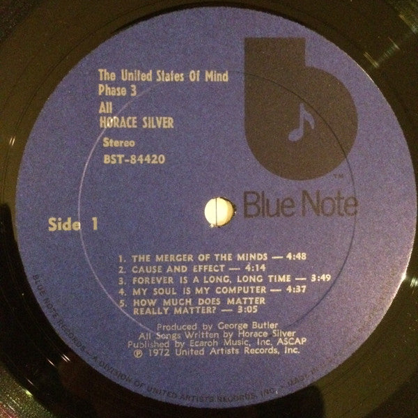 The Horace Silver Quintet / The Horace Silver Sextet : All (The United States Of Mind / Phase 3) (LP, Album, RE, Gat)