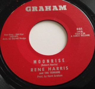 Rene Harris and the Terrans : Moonrise/Soap "N" Water (7", Single)