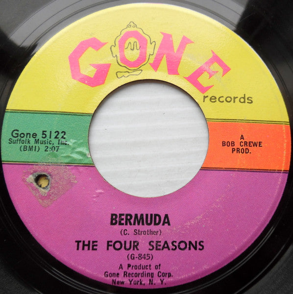 The Four Seasons : Spanish Lace / Bermuda (7", Single)