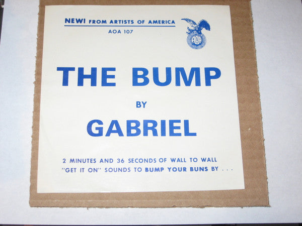 Gabe Lapano : The Bump (7", Mono, Promo)