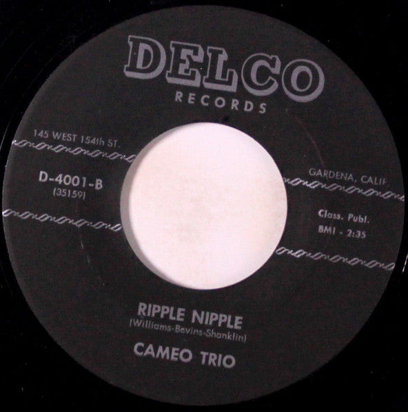 Cameo Trio : All For You (7")