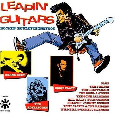 Various : Leapin' Guitars - Rockin' Roulette Instros (CD, Comp, RM)
