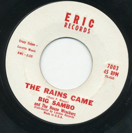 Big Sambo And The House Wreckers : At The Party (7", Single, Styrene)