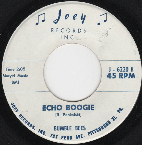 Bumble Bees (2) : A Girl Called Love / Echo Boogie (7")